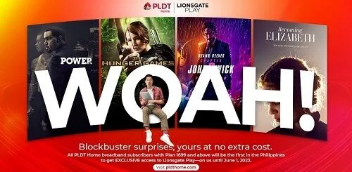 PLDT Home Lionsgate Play
