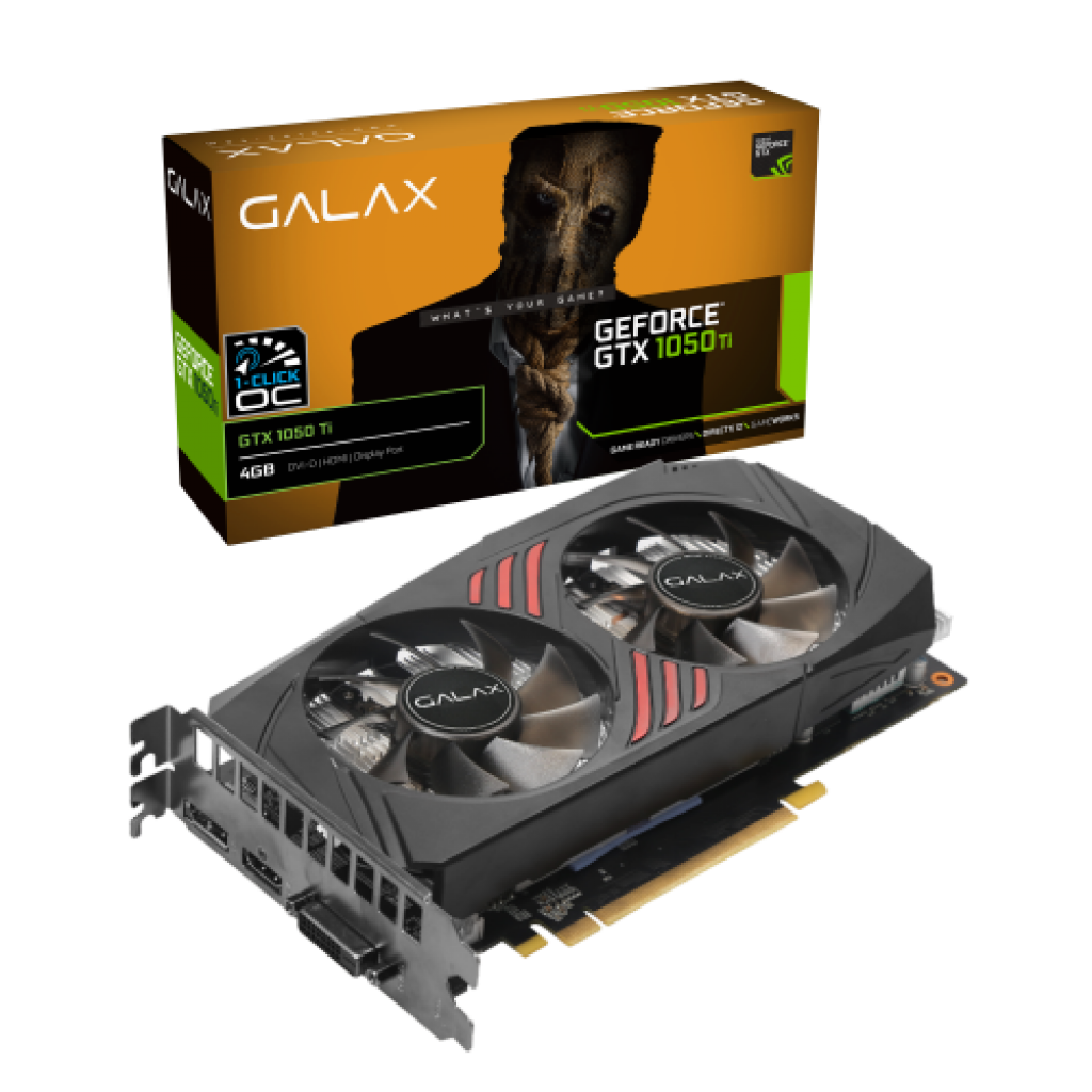 Galax 1050Ti 1-Click OC for Bargain PC Build