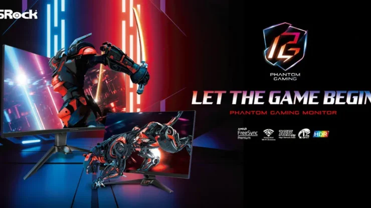 Asrock Announces The First Phantom Gaming Monitor With Integrated Wi Fi ...