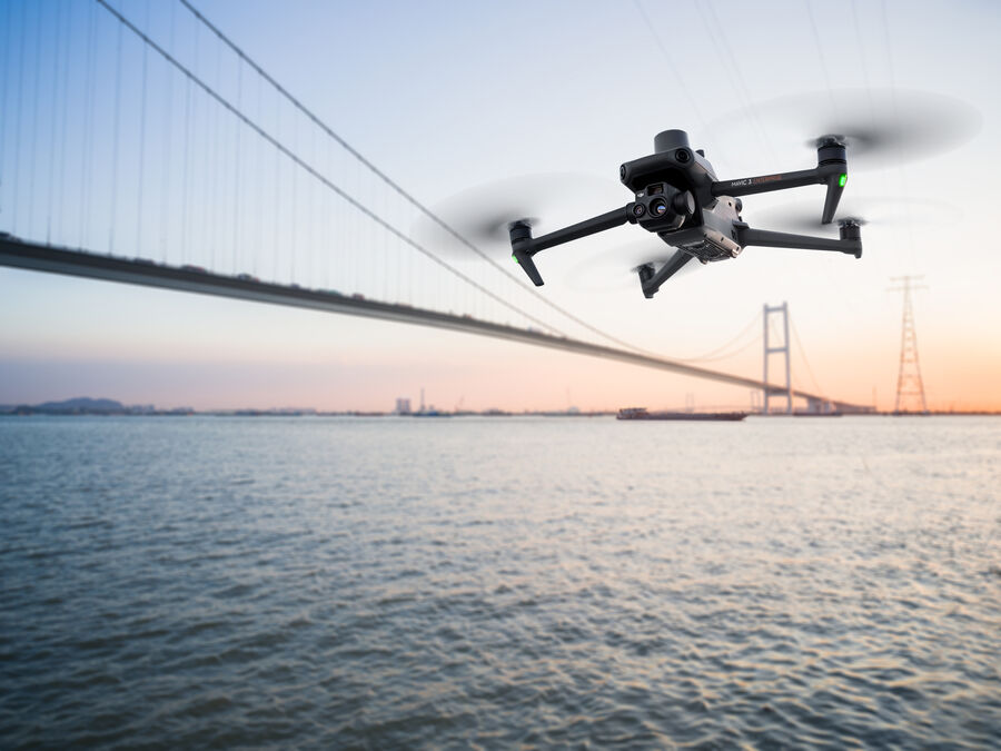Mavic 3 M3t Over The Bridge