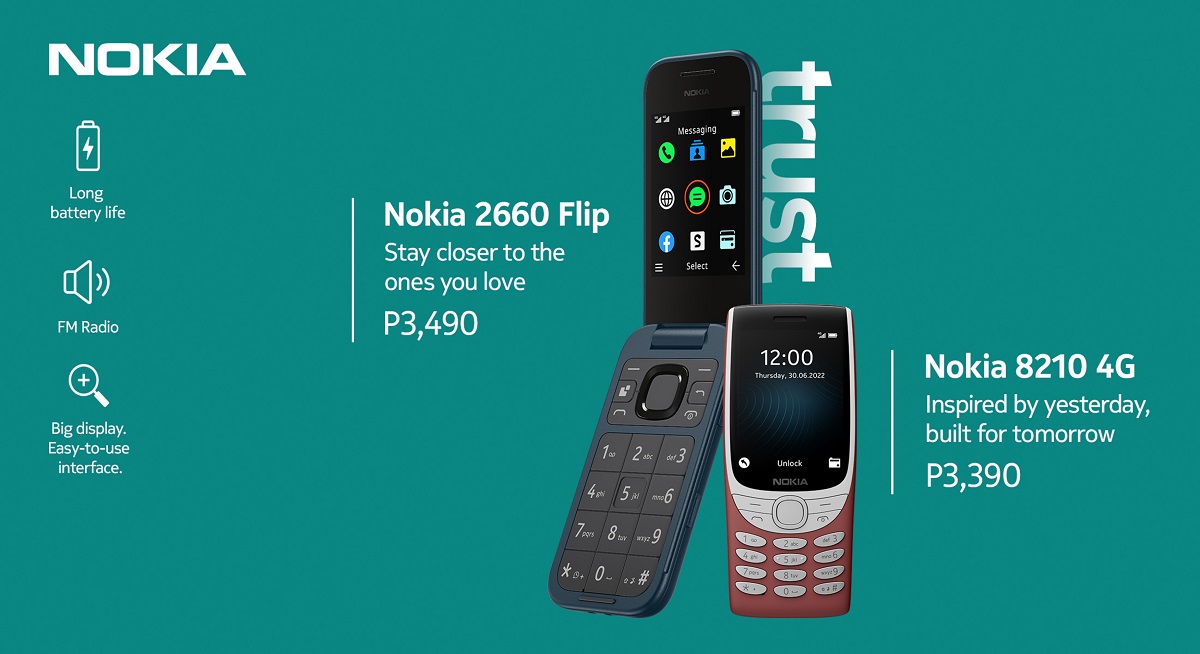 Nokia 8210 4g And Nokia 2660 Flip Kv