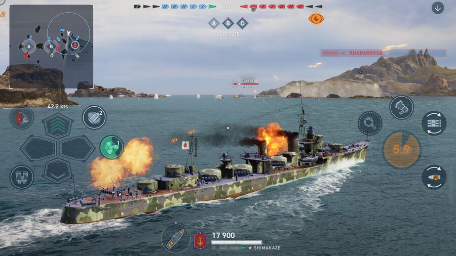 World of Warship: Legends Mobile