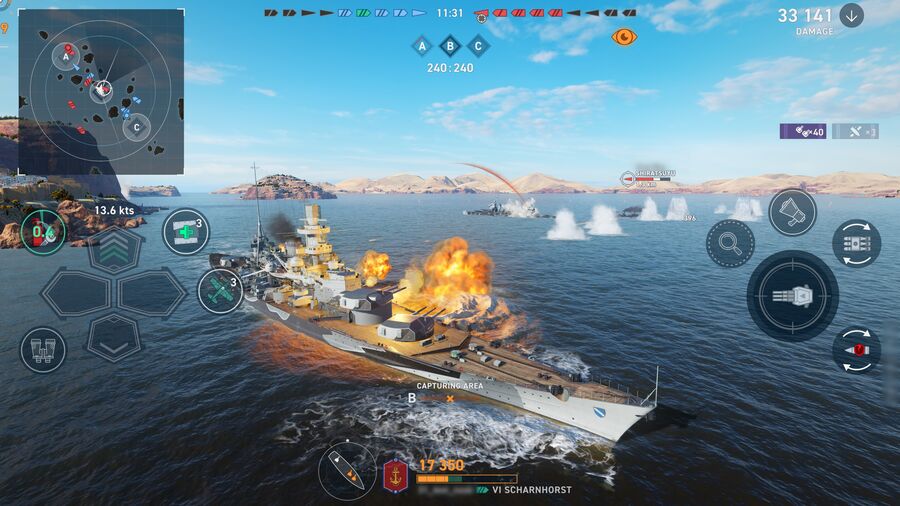 World of Warship: Legends Mobile