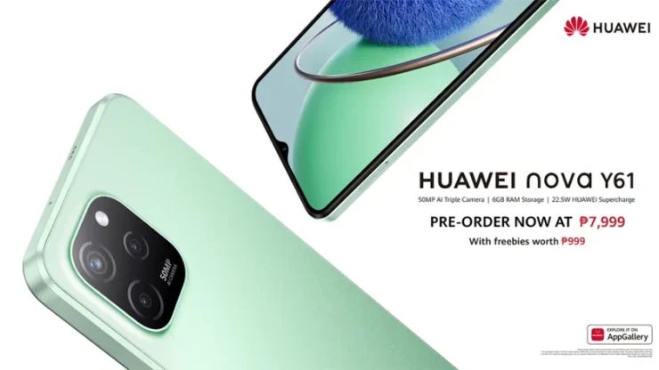 Huawei Nova Y61 Kv