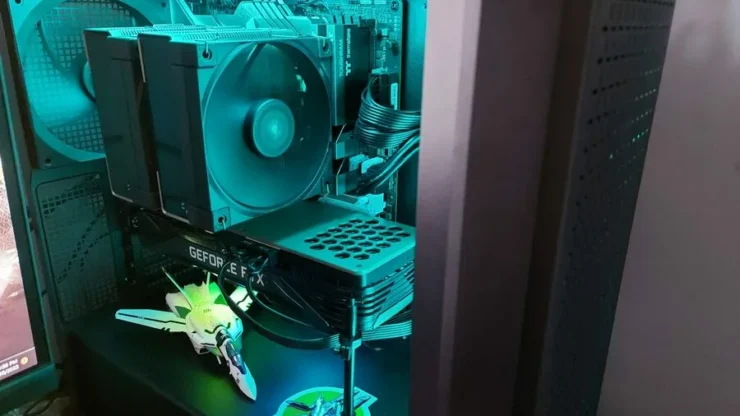 STRIX Z790-A D4 Build with RTX 3080 and DeepCool AK620