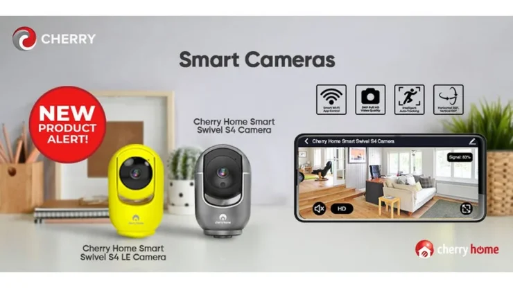 Cherry Home Smart Swivel S4 Le Camera