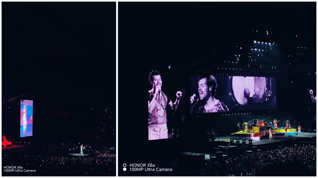 Honor X8a Shots In Harry Styles Concert