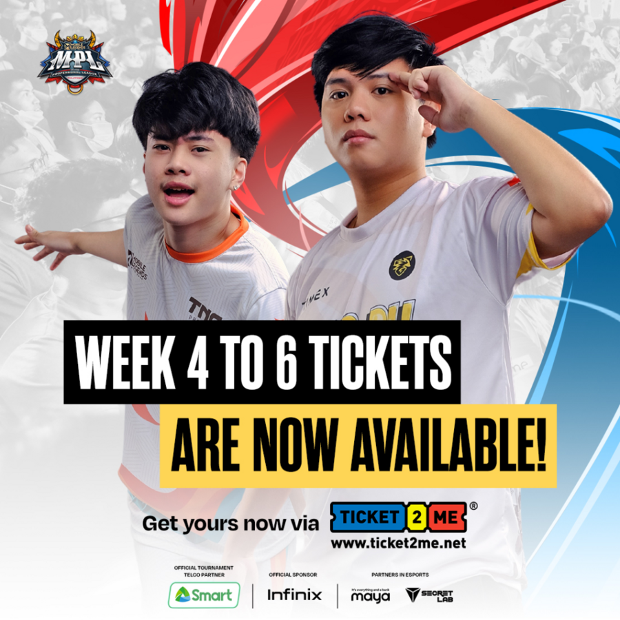 MPL Week 4 to 6 tickets sale