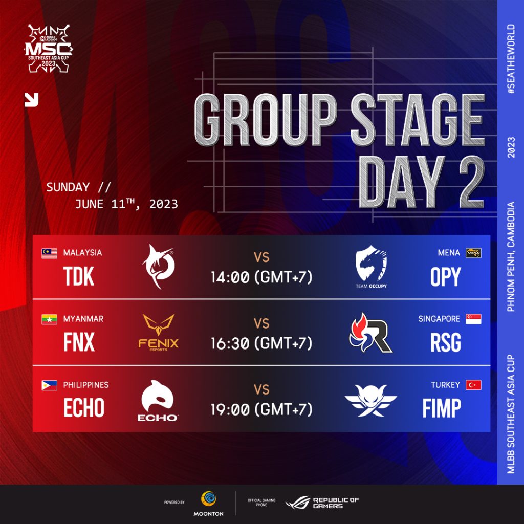 Group Stage Day 2