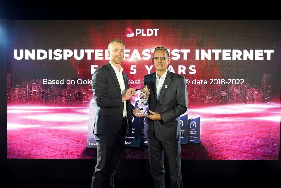 PLDT undisputed as fastest service provider for five straight