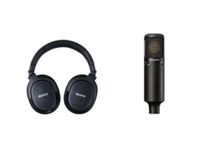 Sony Open Back Monitor Headphones And Mic