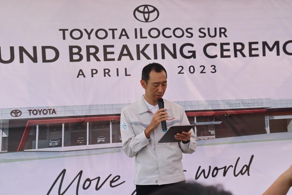 Toyota Motor Philippines Senior Vice President for Marketing Division, Masando Hashimoto