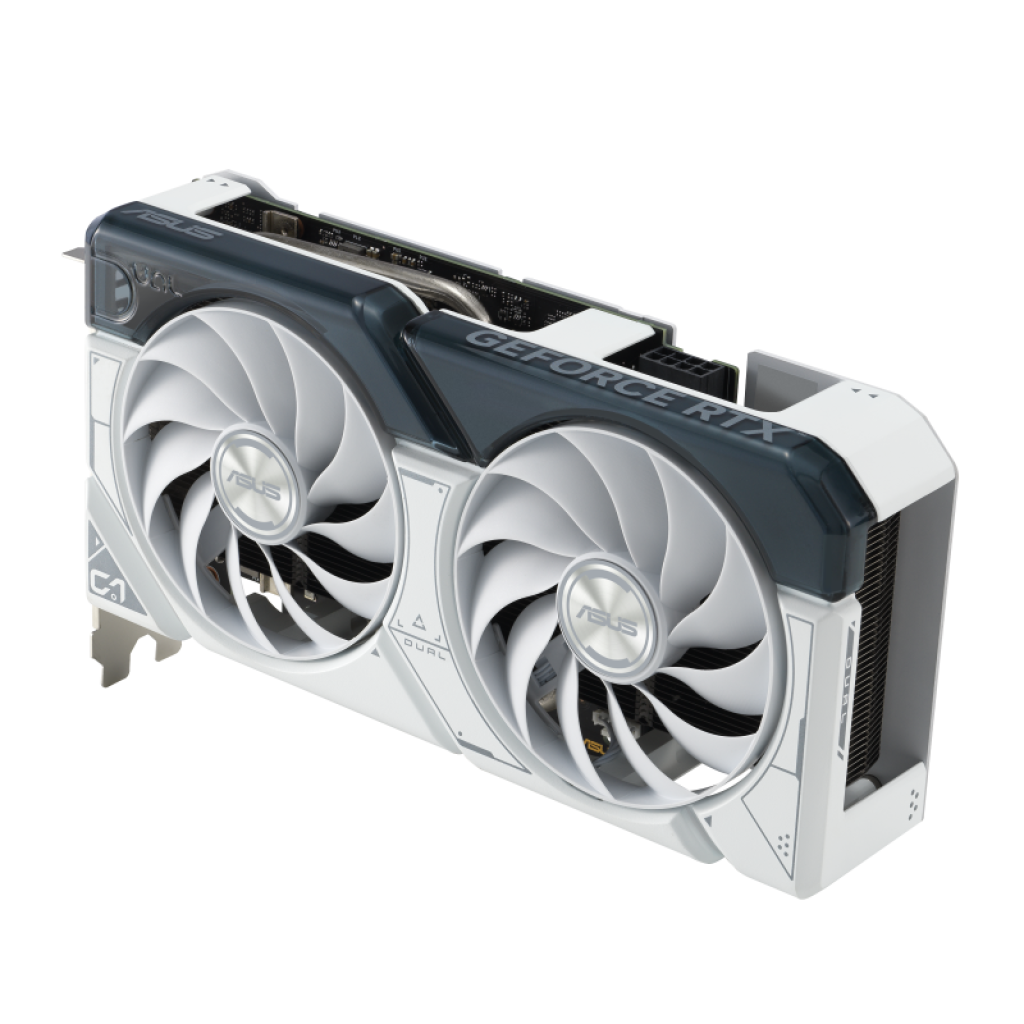 Asus Dual Geforce Rtx 4060 White Graphics Card Special View