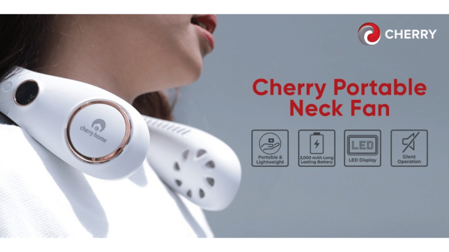 Cherry Portable Neck Fan Img