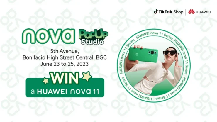 Huawei Nova Pop Up Studio