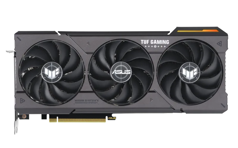 Tuf Gaming Geforce Rtx 4060 Ti Graphics Card Front View