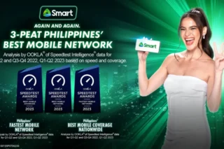 Smart 3 Peat Philippines Best Mobile Network Img