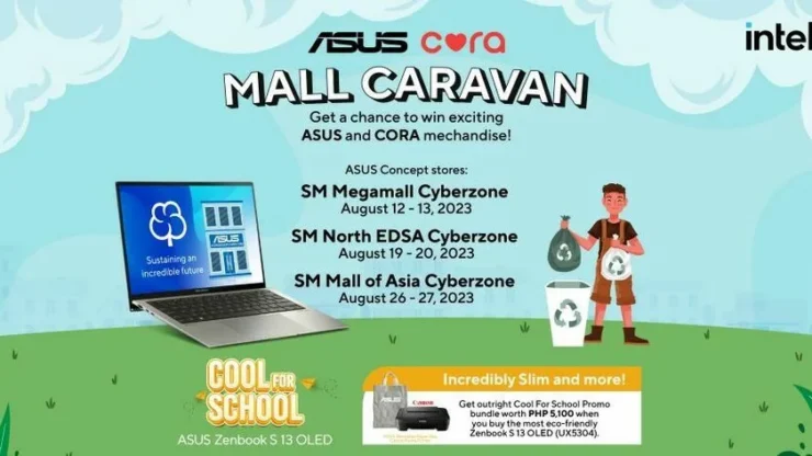 Asus X Cora Mall Caravan