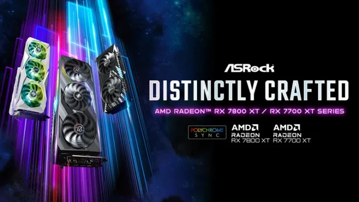 20230906 Asrock Unveils Amd Radeon™ Rx 7800 Xt And Radeon™ Rx 7700 Xt Se...