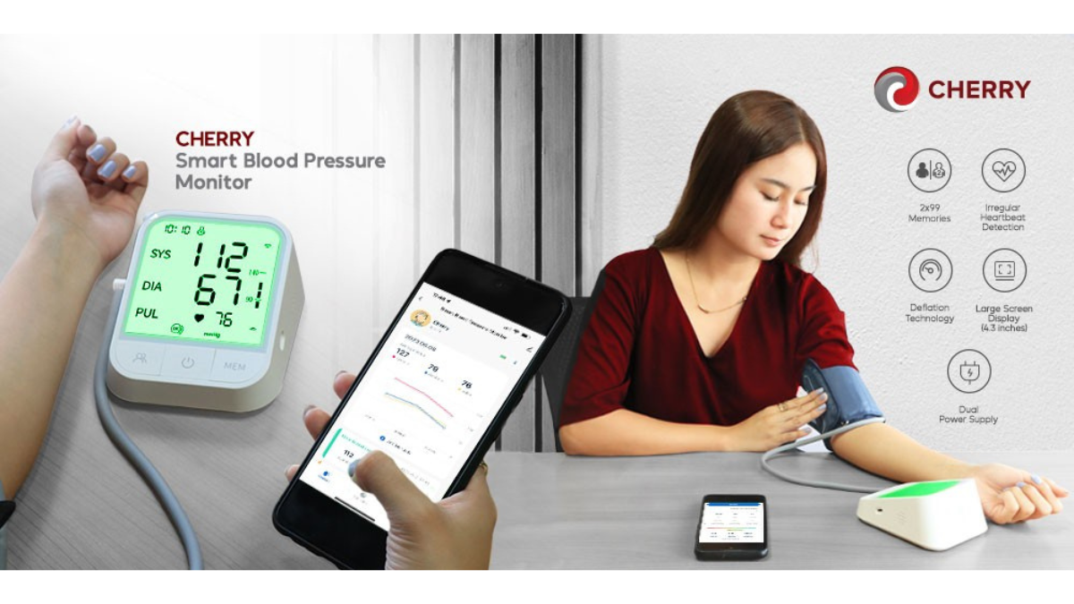 Cherry Smart Blood Pressure Monitor Launch Img
