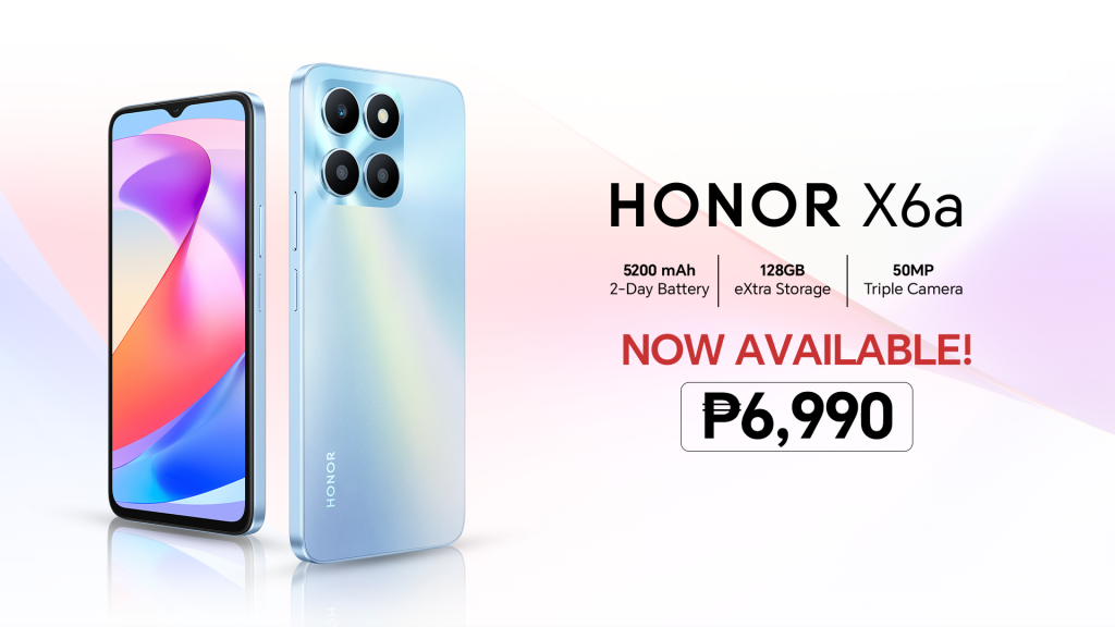Main Kv Honor X6a Is Now Available For Php 6990