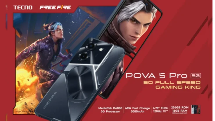 Tecno Pova 5 Pro Freefire Img