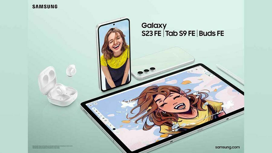 Samsung Galaxy S23 Fe Tab S9 Fe Buds Fe Img