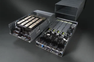 ESC N8A E12 AMD Epyc HGX H100 8 GPU Server SC23