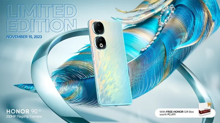Honor 90 5g Peacock Blue Limited Edition Img