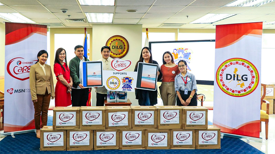 Cherry Cares Donates 300 Tablets Dilg Img