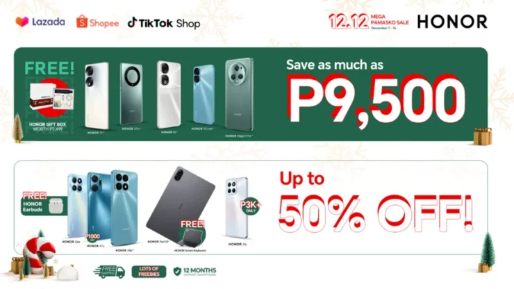 Honor 12.12 Mega Pamasko Sale Img