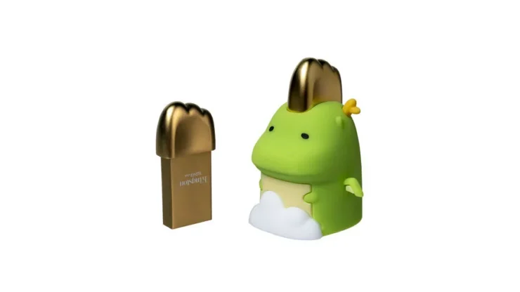 Press Photo Kingston Mini Dragon USB