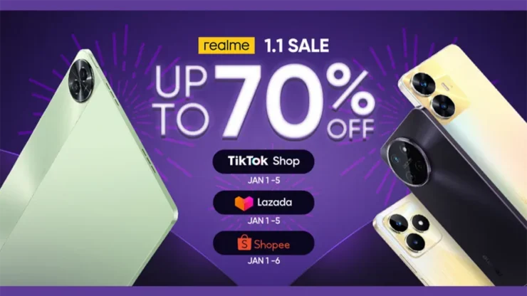 Realme 1.1 New Year Sale Img