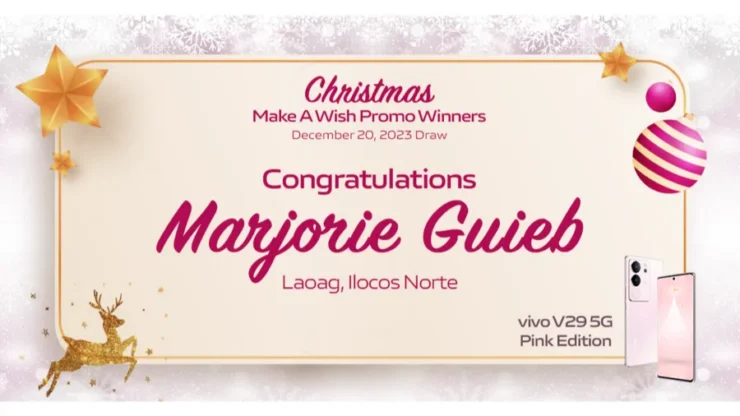Vivo Christmas Make A Wish Promo Winners Img