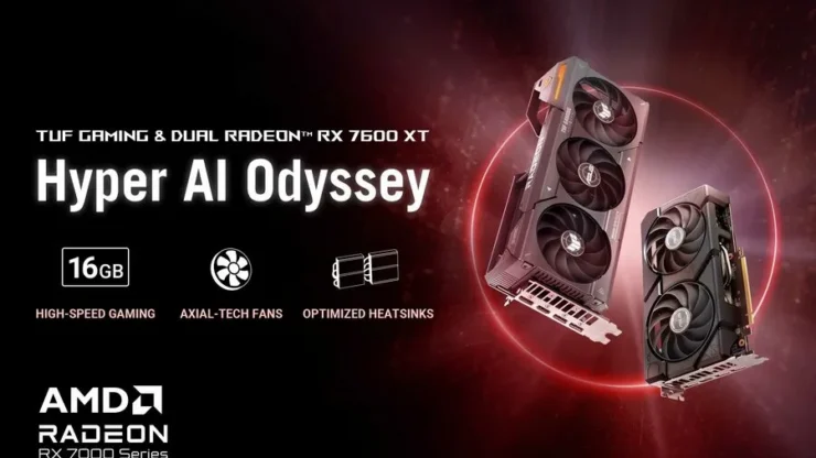 TUF Gaming AMD Radeon RX 7600 XT