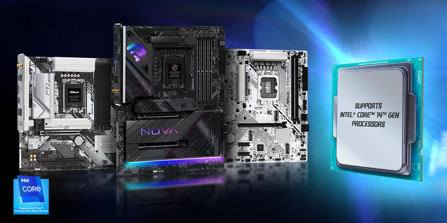 ASRock 700 600 Series Asrock 700600 Series Motherboards Support Intel® 14th Gen Non K Series Processors