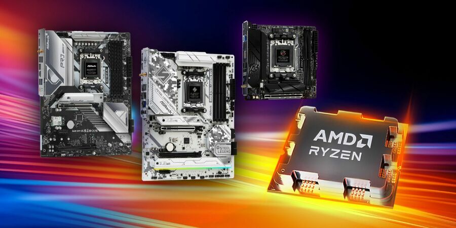 ASRock AM5 Motherboards AMD Ryzen 8000 Series CPU Ready! • Digital Reg