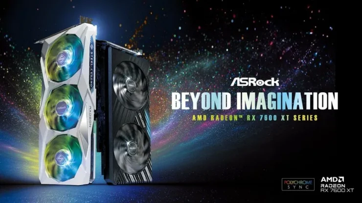 ASRock AMD Radeon RX 7600 XT Series Graphics Cards