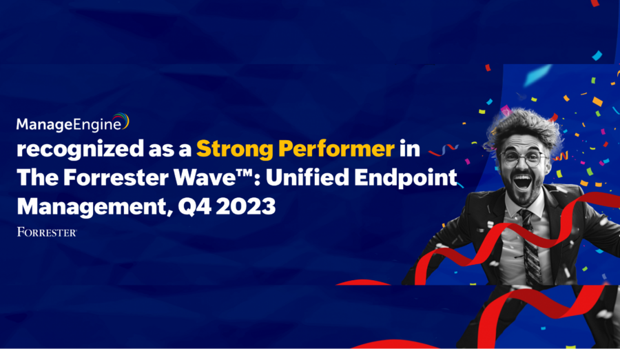 Manageengine Strong Performer Forrester Wave Img
