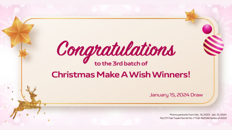 Vivo Christmas Make A Wish Winners 3rd Batch Img