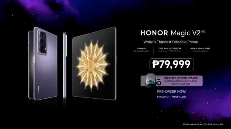 Honor Magic V2 Price Launch Img
