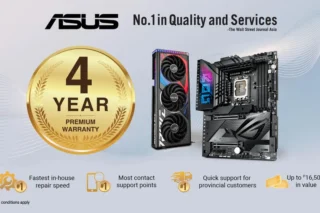 Asus Philippines Announces 4-Year Premium Warranty For Motherboards And Graphics Cards