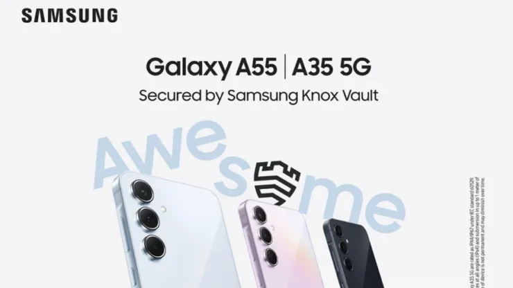 Samsung Galaxy A55 5g And A35 5g Img