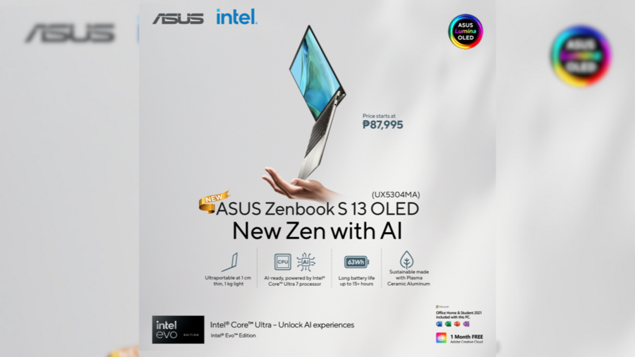 zenbook s 13 oled Asus Zenbook S 13 Oled Img
