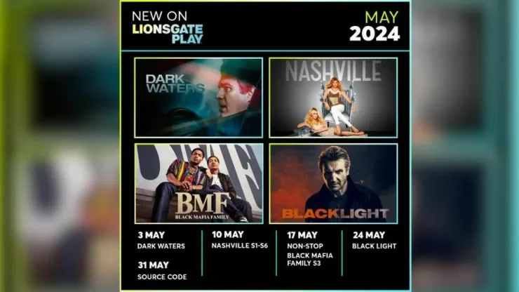 Lionsgate Watchlist May 2024