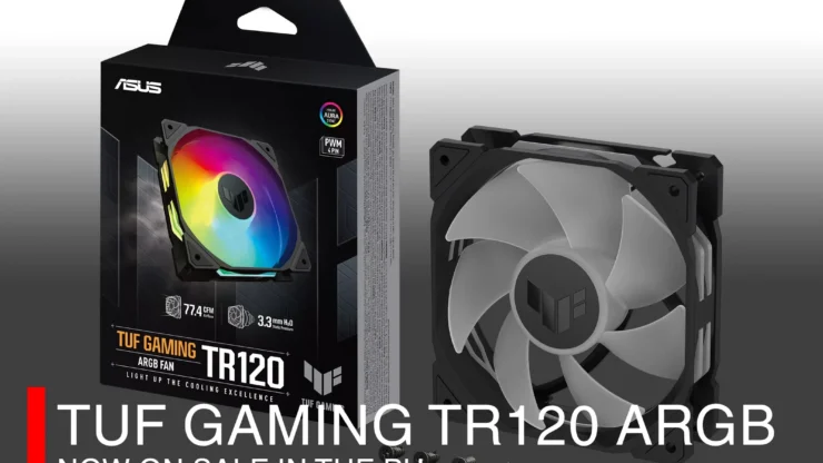 TUF Gaming TR120 ARGB Banner