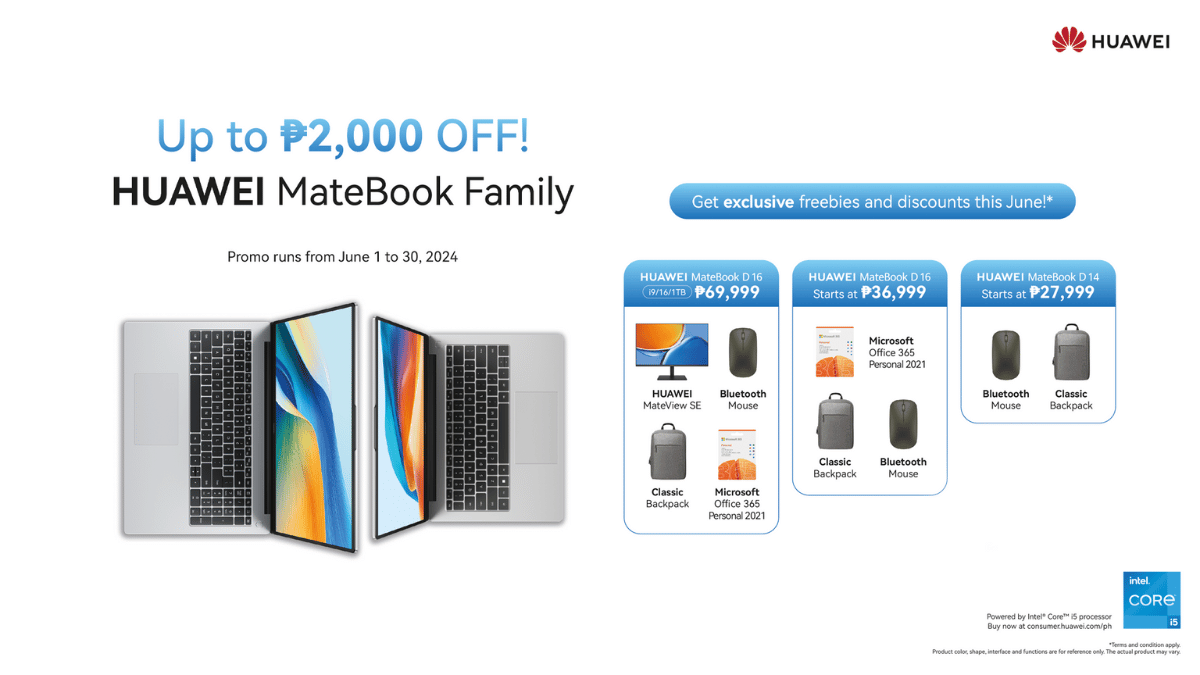 HUAWEI Huawei Matebook Family Discount Img