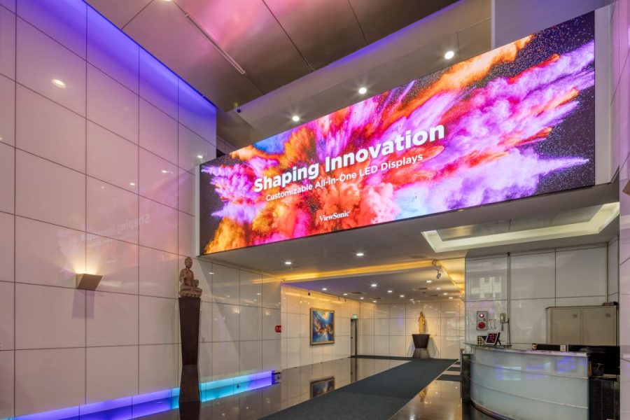 ViewSonic News Photo2 The 263 Inch Ldc Is Made To Fulfil The Needs Of Branding Signage In The Lobby