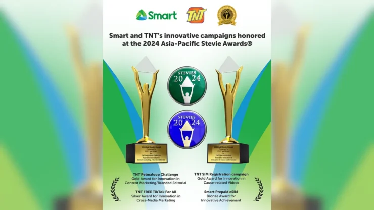 Smart, Tnt Win Asia Pacific Stevie(r) Awards