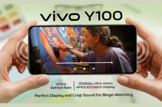 Binge Watching With Vivo Y100 Display Img